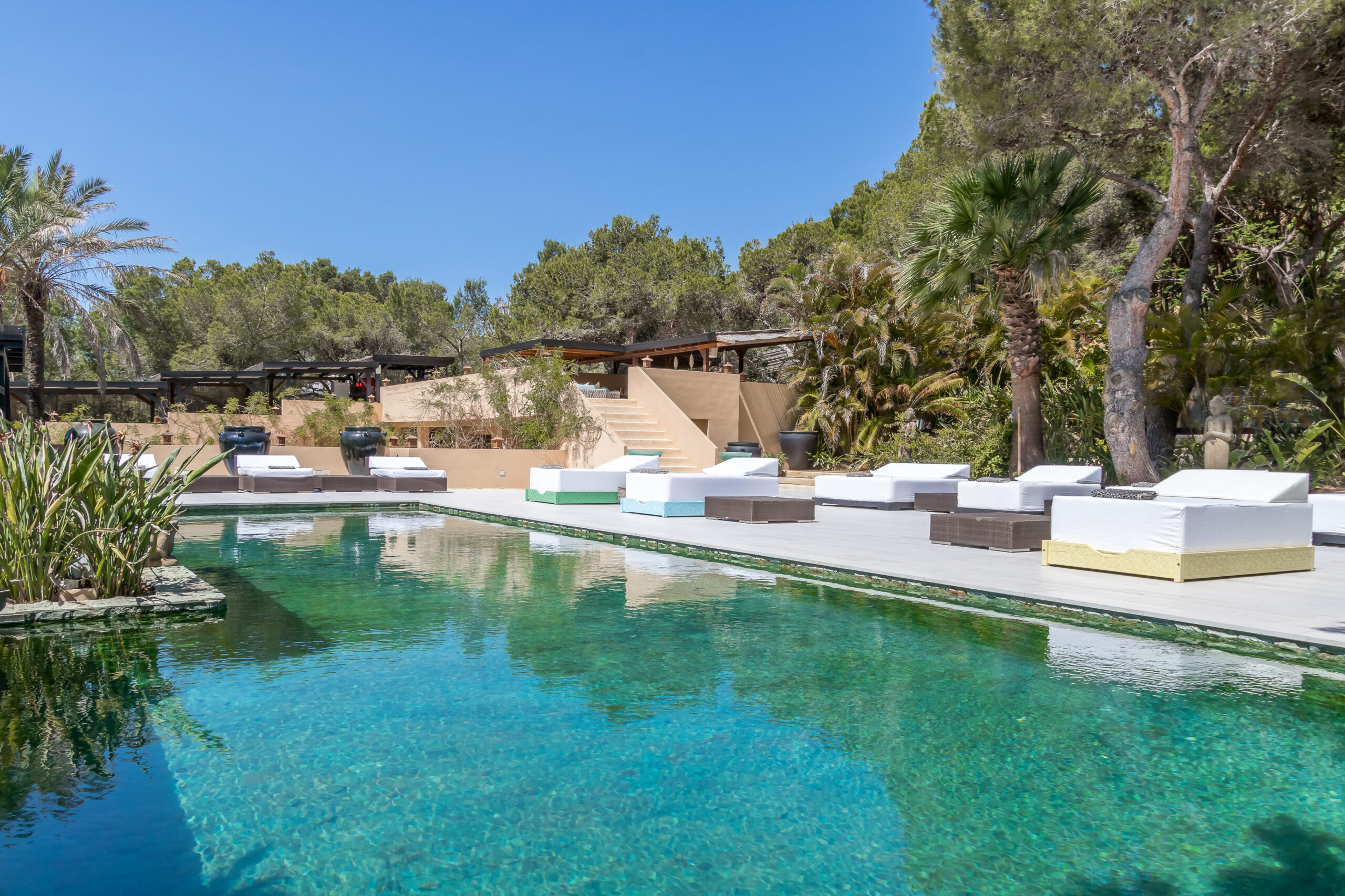 upscale villas in ibiza with swimming pool